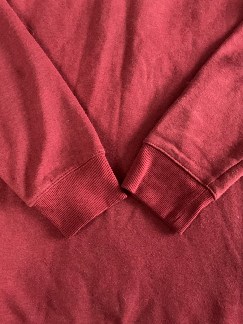 Columbia Men's Hart Mountain ll Maroon Quarter-Zip Pullover Sweatshirt XL - Picture 11 of 14